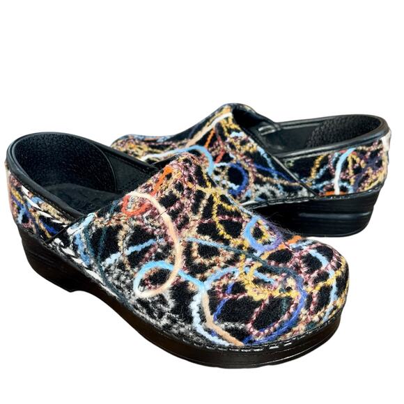Dansko Shoes - Dansko Clogs Scribble Confetti
